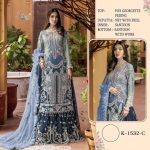 SHREE FABS K 1532 C PAKISTANI SALWAR KAMEEZ WHOLESALER