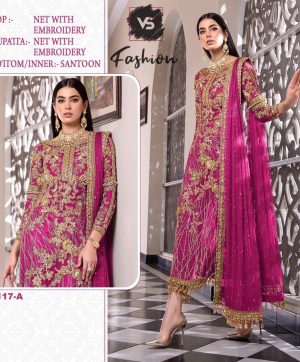 VS FASHION 1117 A PAKISTANI SALWAR KAMEEZ WHOLESALER