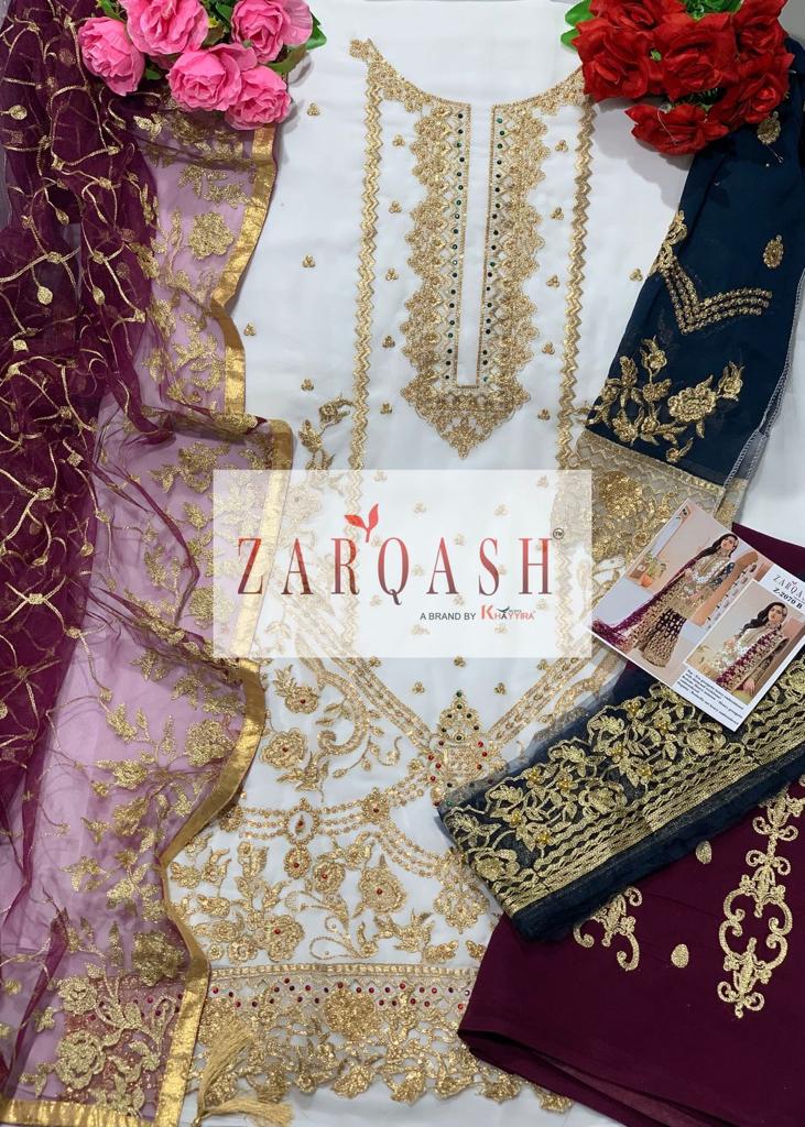 ZARQASH Z 2070 B ADANS HITS SALWAR KAMEEZ WHOLESALER