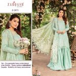 ZARQASH Z 2071 PAKISTANI SALWAR KAMEEZ WHOLESALER