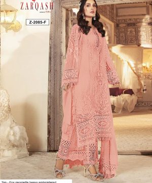 ZARQASH Z 2085 F PAKISTANI SALWAR KAMEEZ WHOLESALER