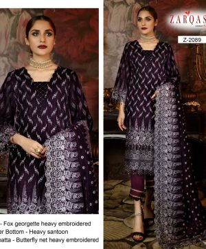 ZARQASH Z 2089 ADAN LIBAS VOL 02 SALWAR KAMEEZ WHOLESALER