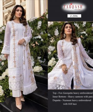 ZARQASH Z 2096 PAKISTANI SALWAR KAMEEZ WHOLESALER