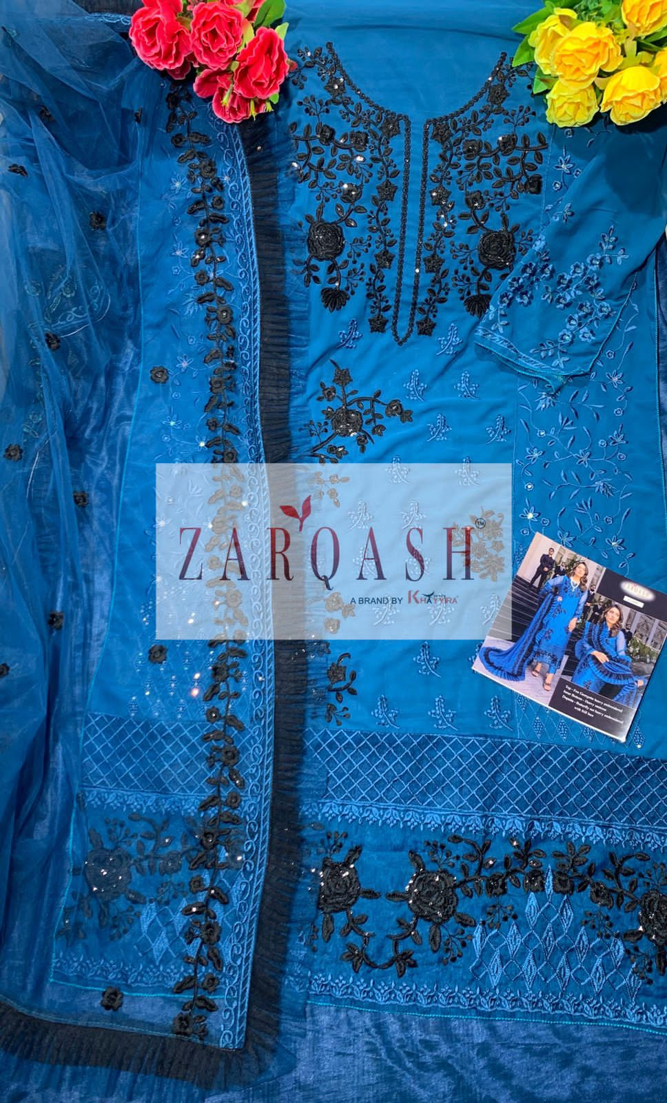 ZARQASH Z 2097 PAKISTANI SALWAR KAMEEZ WHOLESALER