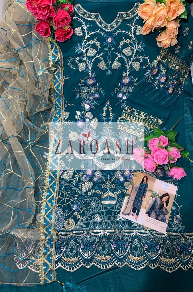 ZARQASH Z 2100 ADAN TESORO SALWAR KAMEEZ WHOLESALER