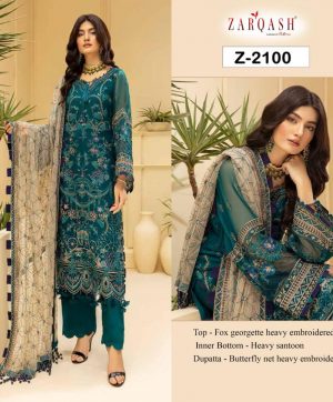 ZARQASH Z 2100 ADAN TESORO SALWAR KAMEEZ WHOLESALER