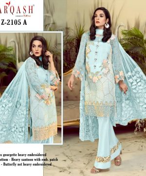 ZARQASH Z 2105 A ANAYA PAKISTANI SALWAR KAMEEZ WHOLESALER