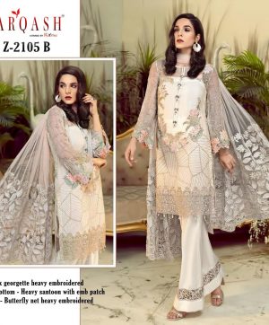 ZARQASH Z 2105 B ANAYA PAKISTANI SALWAR KAMEEZ WHOLESALER