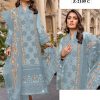 ZARQASH Z 2109 C PAKISTANI SALWAR KAMEEZ WHOLESALER