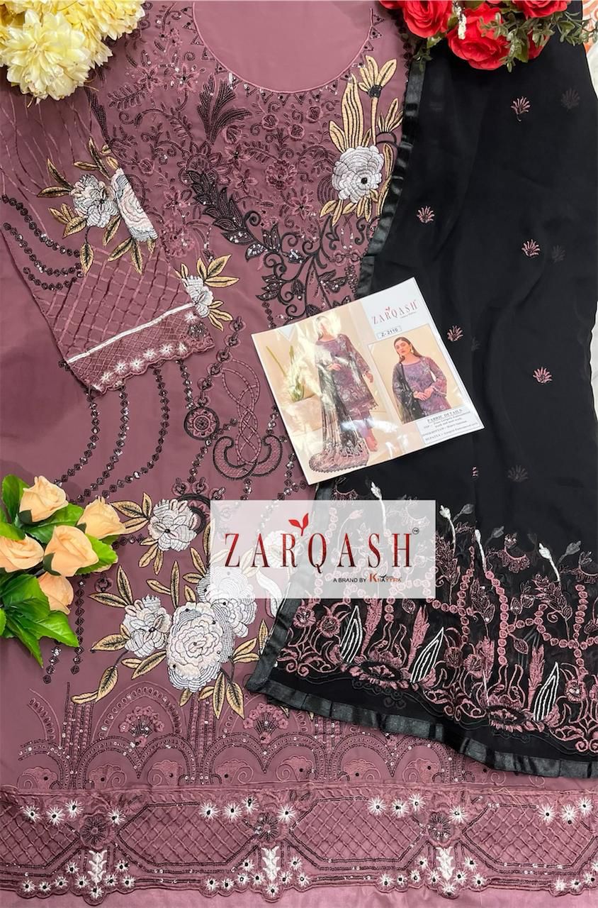 ZARQASH Z 2110 PAKISTANI SALWAR KAMEEZ WHOLESALER