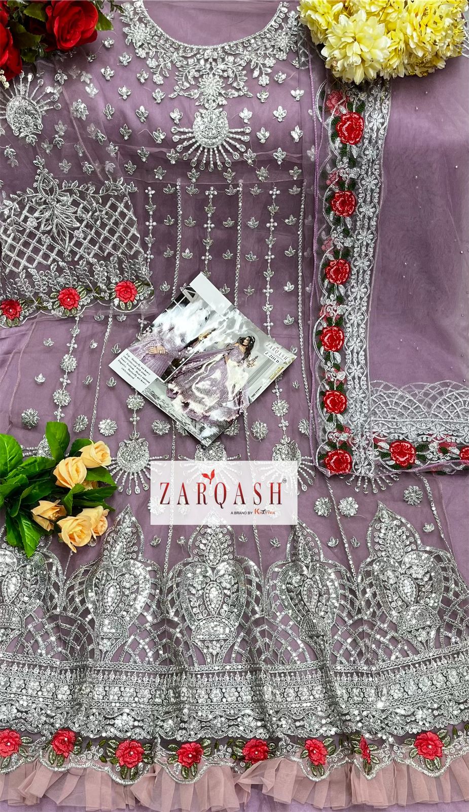 ZARQASH Z 2111 D NORMAL SALWAR KAMEEZ WHOLESALER