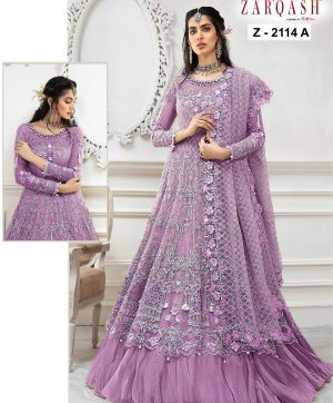 ZARQASH Z 2114 A JASHAN VOL 3 SALWAR KAMEEZ WHOLESALER