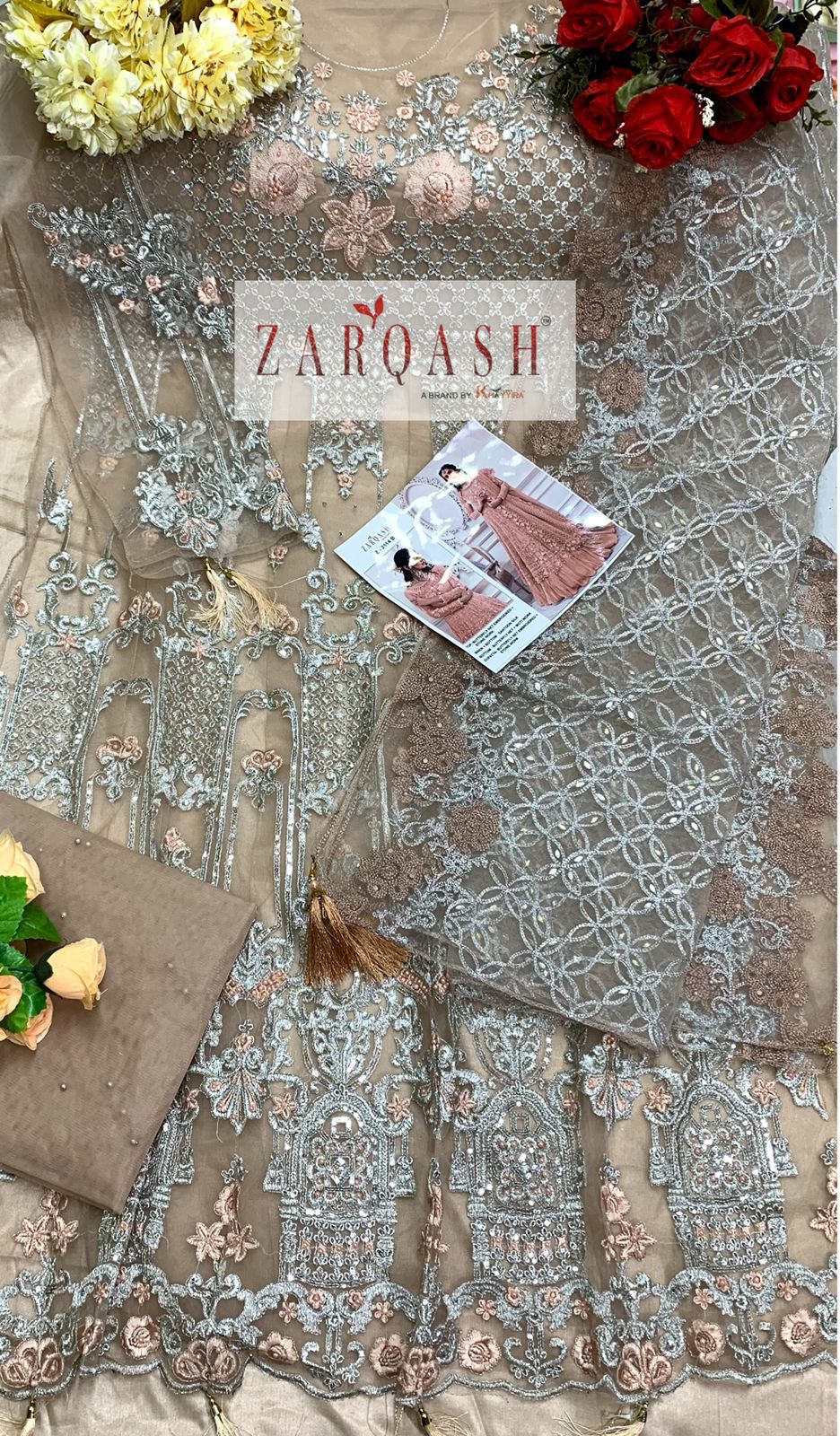 ZARQASH Z 2114 B JASHAN VOL 3 SALWAR KAMEEZ WHOLESALER