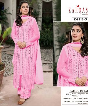 ZARQASH Z 2118 G SANA SAFINAZ VOL 4 SALWAR KAMEEZ WHOLESALER