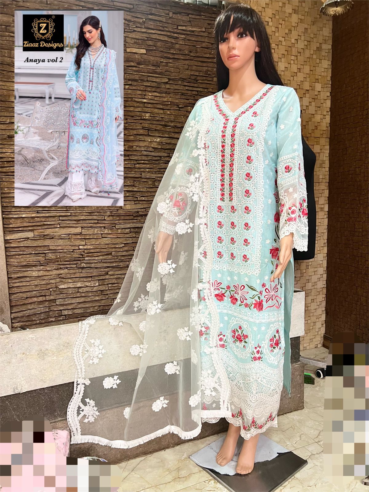 ZIAAZ DESIGNS ANAYA VOL 2 PAKISTAN SALWAR KAMEEZ WHOLESALER