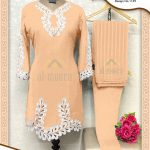 AL MEERA 1139 ORANGE READYMADE TUNIC COLLECTION