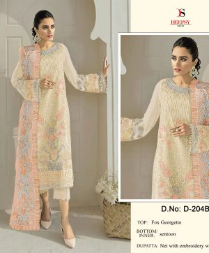 DEEPSY D 204 B PAKISTANI SALWAR KAMEEZ WHOLESALER