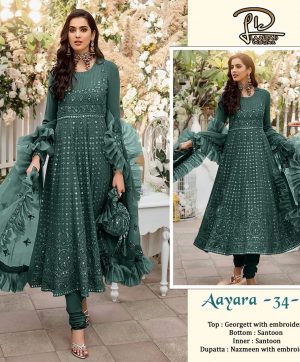 LAAIBAH AAYARA 34 A PAKISTANI SALWAR KAMEEZ WHOLESALER