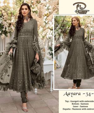 LAAIBAH AAYARA 34 C PAKISTANI SALWAR KAMEEZ WHOLESALER