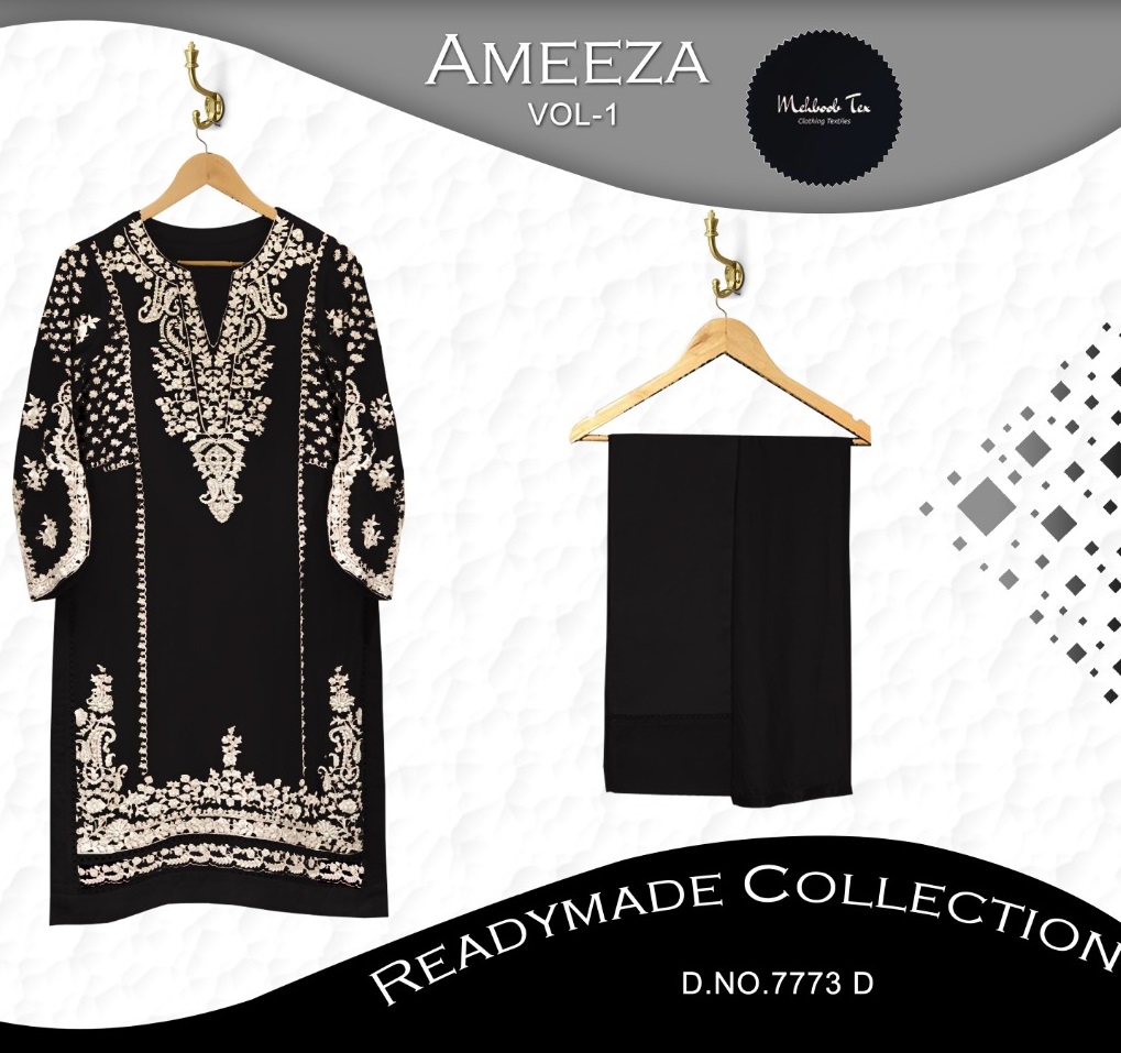 MEHBOOB TEX 7773 D AMEEZA VOL 1 READYMADE TUNIC COLLECTION