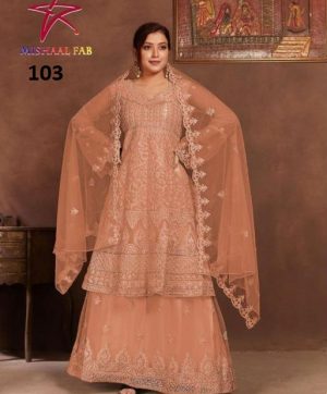 MISHAAL FAB 103 PAKISTANI STICHED SALWAR KAMEEZ WHOLESALER