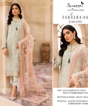 SERENE 3701 FARASHA SALWAR KAMEEZ WHOLESALER