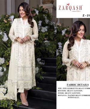 ZARQASH 2120 D SARA VOL 2 SALWAR KAMEEZ WHOLESALER