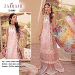 ZARQASH Z 2065 MAH E NOOR PAKISTANI SALWAR KAMEEZ WHOLESALER