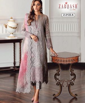 ZARQASH Z 2122 A JAZMIN SALWAR KAMEEZ WHOLESALER