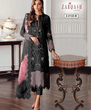 ZARQASH Z 2122 B JAZMIN SALWAR KAMEEZ WHOLESALER