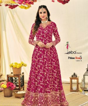 EBA LIFESTYLE 1416 A PRIME ROSE 5 GOWN COLLECTION