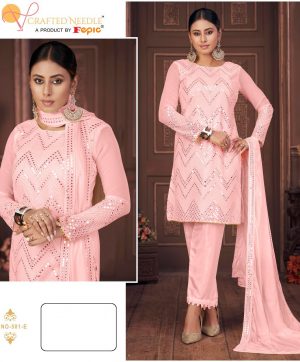 FEPIC 501 E CRAFTED NEEDLE SALWAR KAMEEZ WHOLESALER