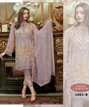 HUDA FASHION 1001 B PAKISTANI SALWAR KAMEEZ WHOLESALER