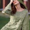 LAIBA AM VOL 127 OLIVE GREEN READYMADE TUNIC COLLECTION