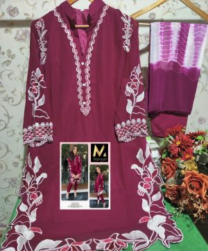 MARIYAH DESIGNER DARK PINK READYMADE PREET TUNIC COLLECTION