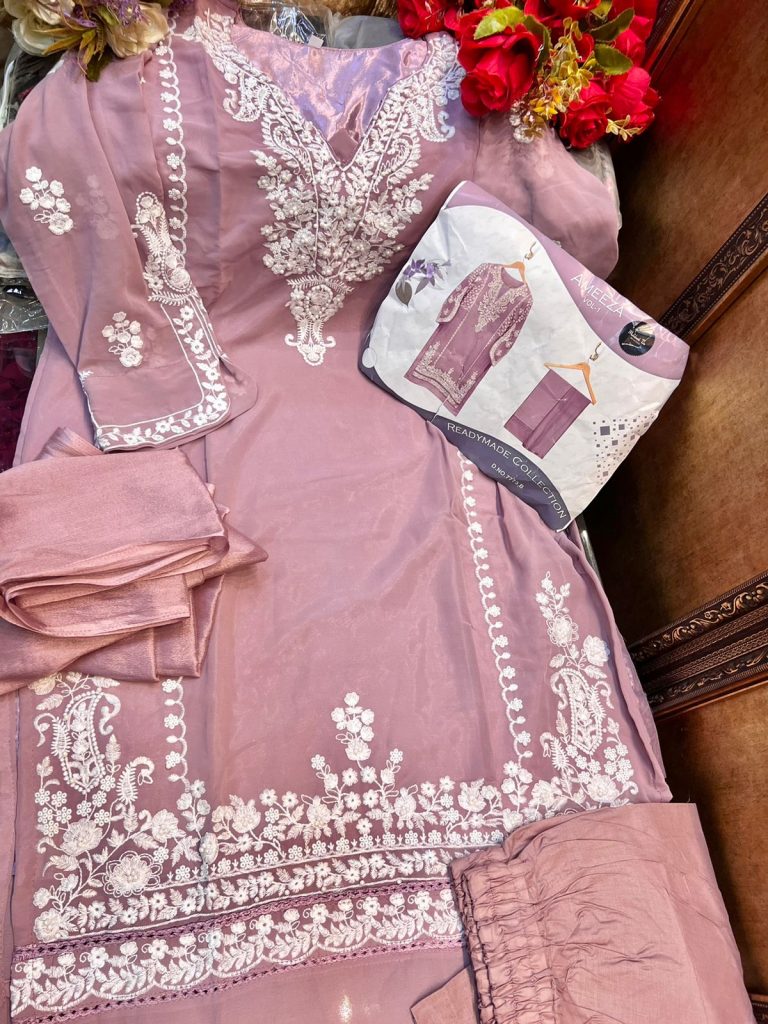 MEHBOOB TEX 7773 B AMEEZA VOL 1 READYMADE COLLECTION