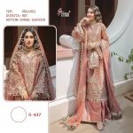 SHREE FABS 437 PAKISTANI SALWAR KAMEEZ WHOLESALER