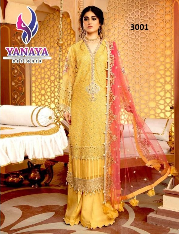 YANAYA DESIGNER 3001 SALWAR KAMEEZ WHOLESALER