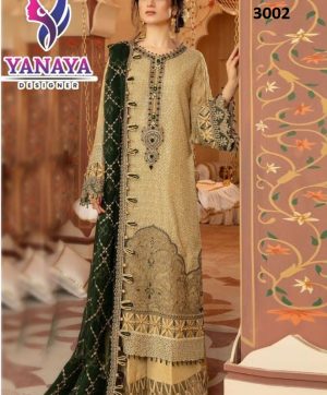 YANAYA DESIGNER 3002 SALWAR KAMEEZ WHOLESALER