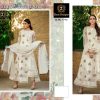 ZIAAZ 7773 NOOR WHITE DOLL VOL 2 SALWAR KAMEEZ WHOLESALER