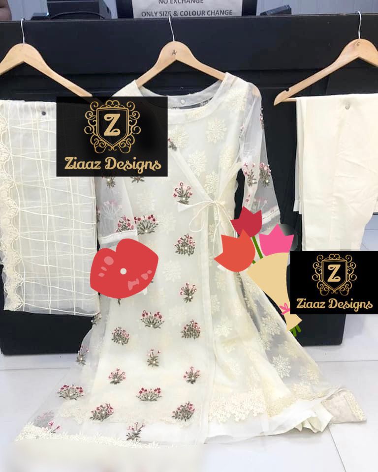 ZIAAZ 7773 NOOR WHITE DOLL VOL 2 SALWAR KAMEEZ WHOLESALER