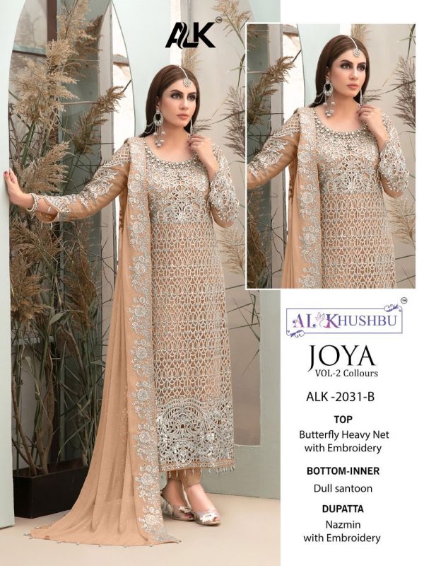 AL KHUSHBU 2031 B JOYA VOL 2 SALWAR KAMEEZ WHOLESALER