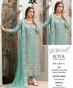 AL KHUSHBU 2031 C JOYA VOL 2 SALWAR KAMEEZ WHOLESALER