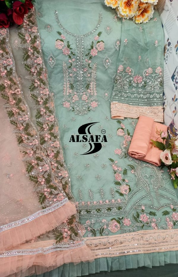 AL SAFA S 3019 PAKISTANI SALWAR KAMEEZ WHOLESALER