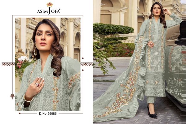 ASIM JOFA 56086 PAKISTANI SALWAR KAMEEZ WHOLESALER