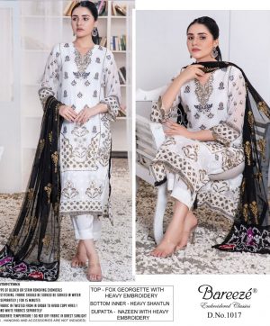 BAREEZE 1017 NADIA AHMED 2 SALWAR KAMEEZ WHOLESALER