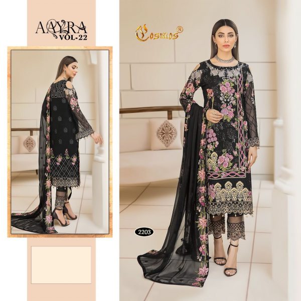 COSMOS 2203 AAYRA VOL 22 SALWAR KAMEEZ WHOLESALER