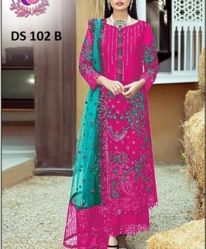 DINSAA DS 102 B PAKISTANI SALWAR KAMEEZ WHOLESALER