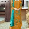 DINSAA DS 102 D PAKISTANI SALWAR KAMEEZ WHOLESALER