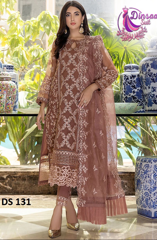 DINSAA SUIT DS 131 PAKISTANI SALWAR KAMEEZ WHOLESALER